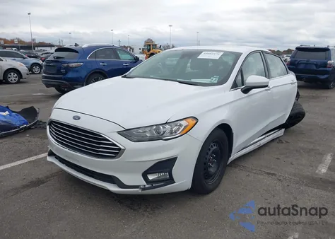 2020 Ford Fusion Se из США, поврежденный, VIN 3FA6P0HD8LR121625